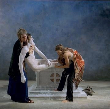 Image of BILL VIOLA's Study for Emergence, 2002