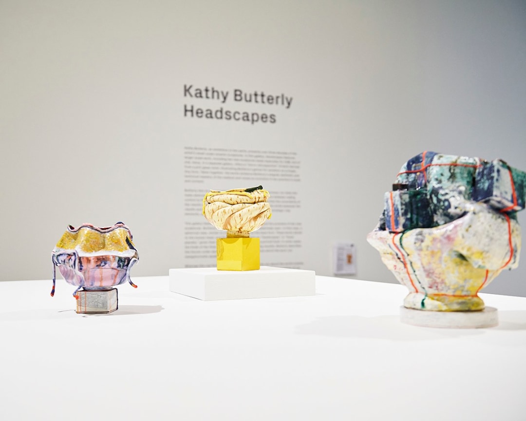Installation view, Kathy Butterly,&nbsp;Out of one, many / Headscapes,&nbsp;Contemporary Art Museum St. Louis, MO,&nbsp;September 3, 2021 &ndash;&nbsp;February 13, 2022