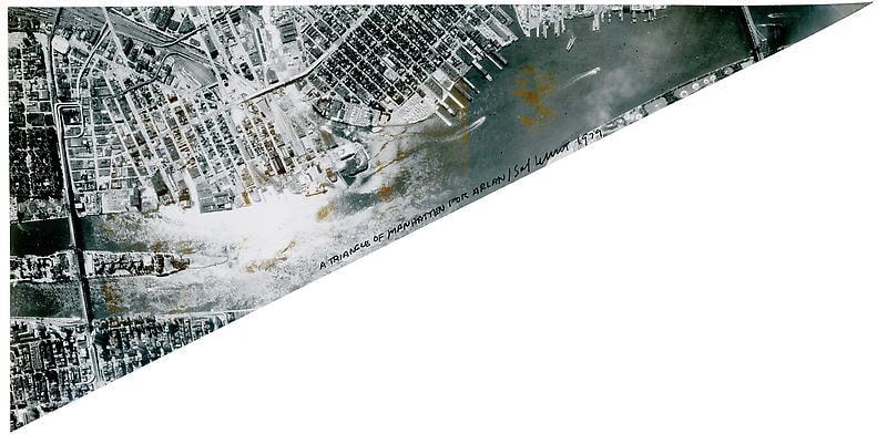 triangular image of Manhattan