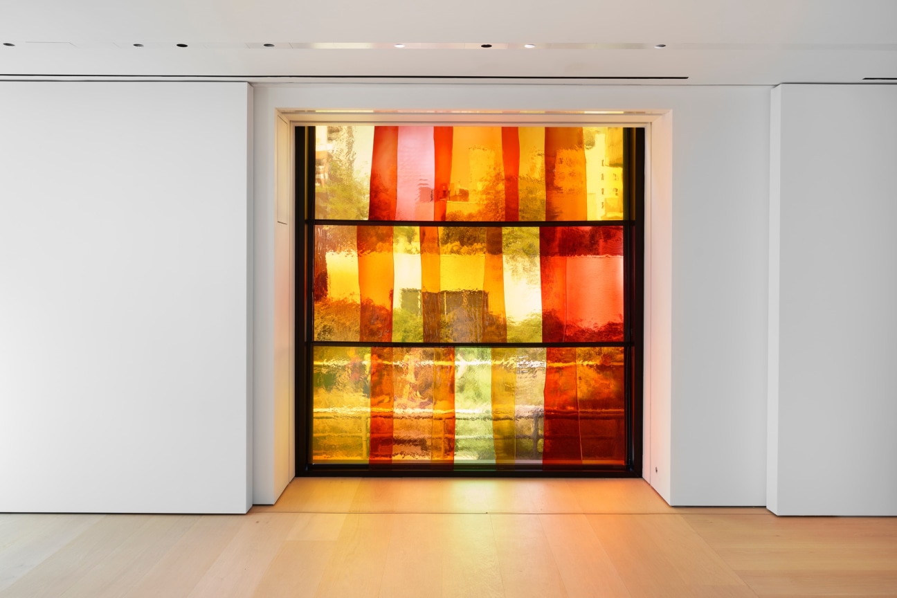 Installation view, Lux and Lumen: Spencer Finch, The Hill Art Foundation, New York, NY,&nbsp;September 16 - March 4, 2023. Photo by Matthew Herrmann