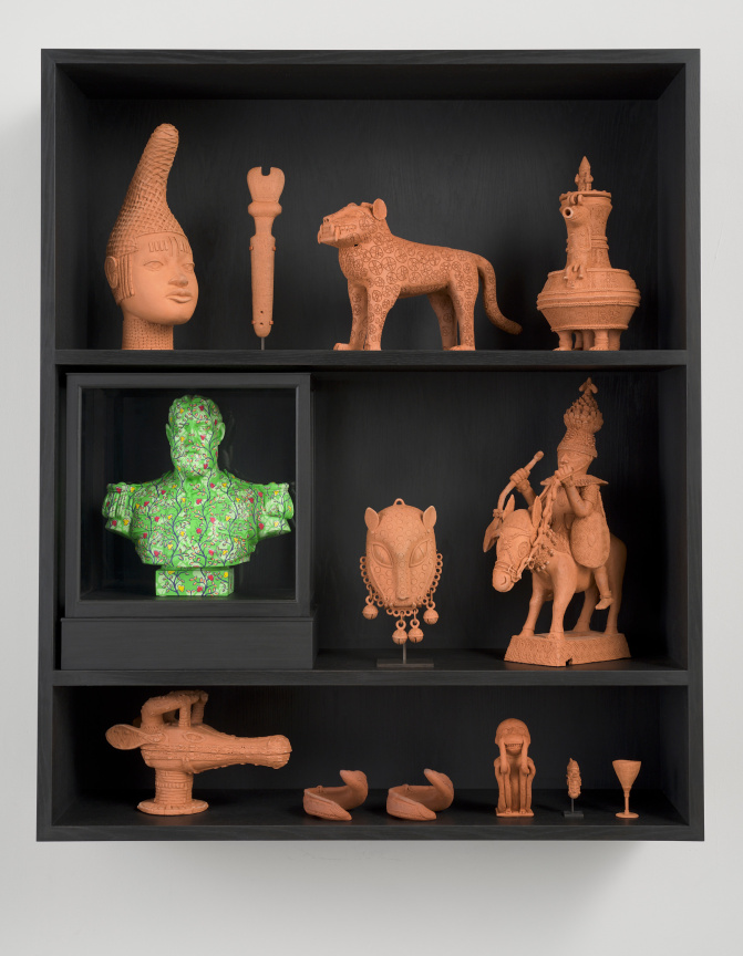 YINKA SHONIBARE, Archive of Lost Memories II, 2025