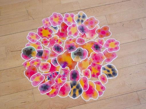 abstract work by Polly Apfelbaum