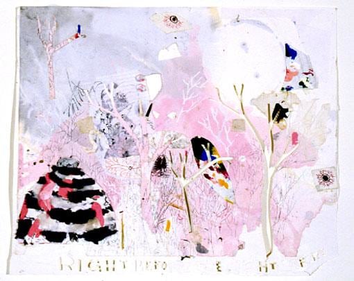 Image of Trenton Doyle Hancock's, Right Before the Fight Before, 2001