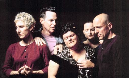 a group of random people with different facial expressions