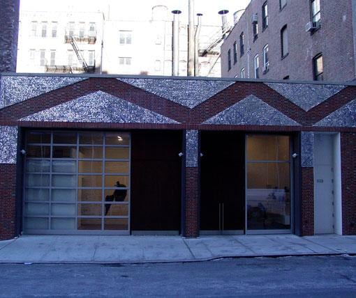frontal view of James Cohan Gallery's original Chelsea location