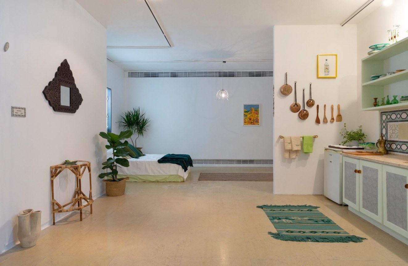 installation view of jordan nassar's The Sea Beneath Our Eyes September 21- November 16, 2019