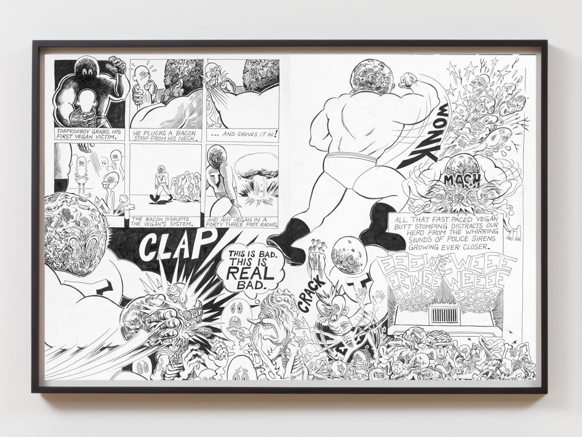 Image of TRENTON DOYLE HANCOCK's Trenton Doyle Hancock Presents The Moundverse, Chapter 2: Veganism, 2020