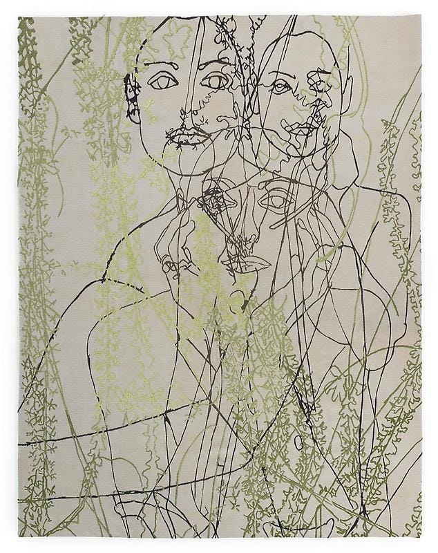 Image of GARY HUME's Georgie and Orchids, 2008