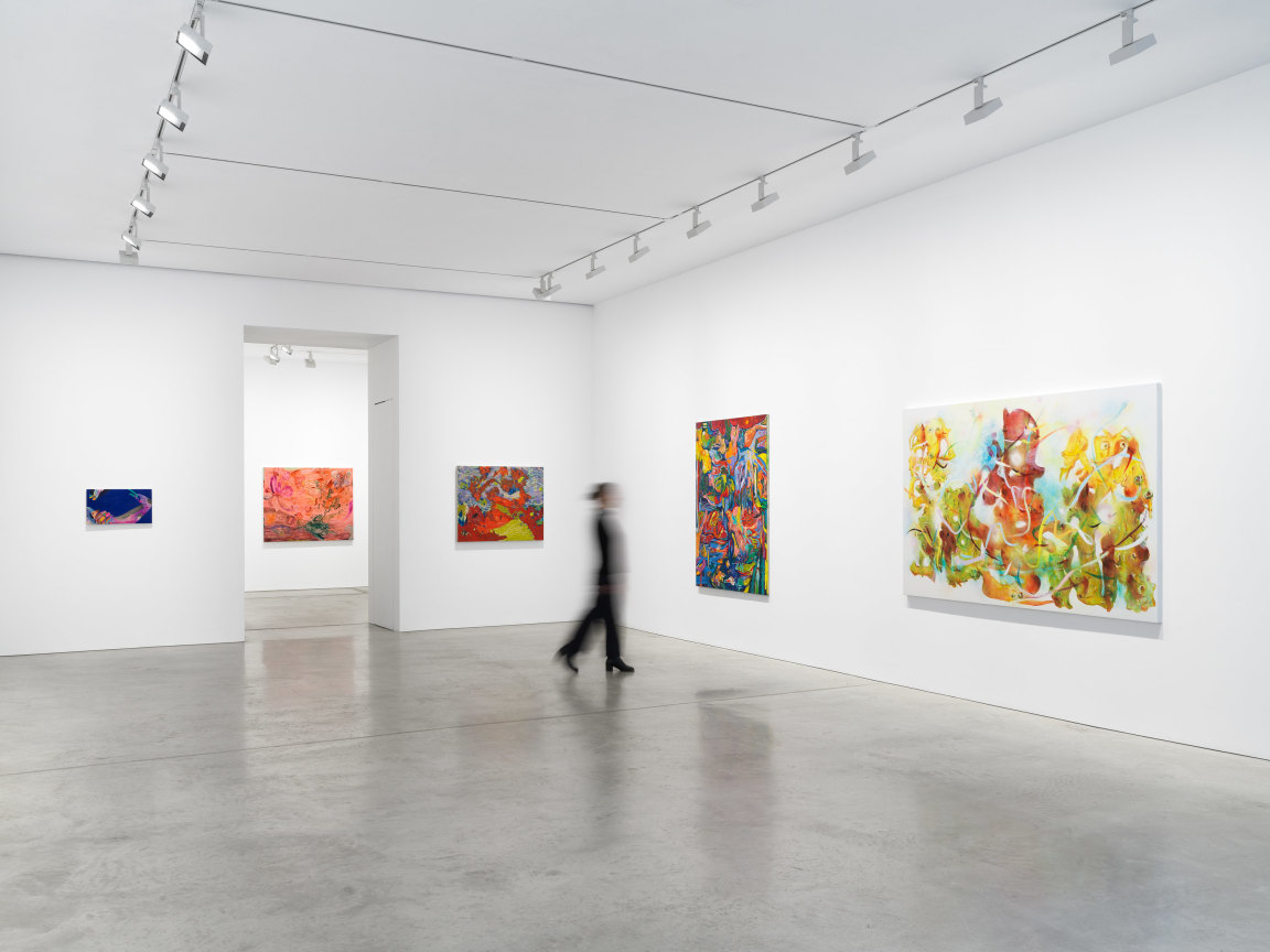 Installation view, Arcadia and Elsewhere, James Cohan, 48 Walker Street, NY, January 12 - February 10, 2024