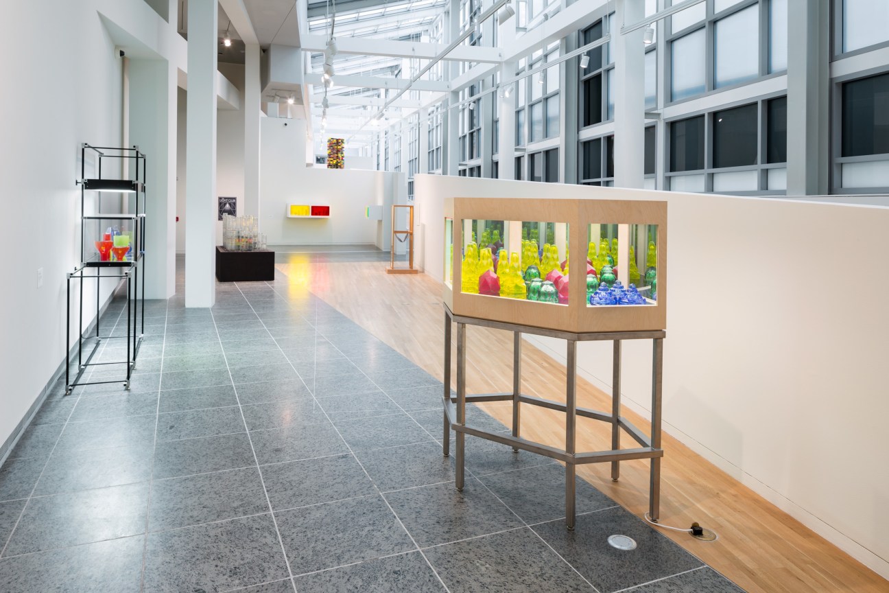 Installation view: Josiah McElheny, Towards a Light Club, Wexner Center for the Arts, Columbus, OH, January 27 - April 7, 2013