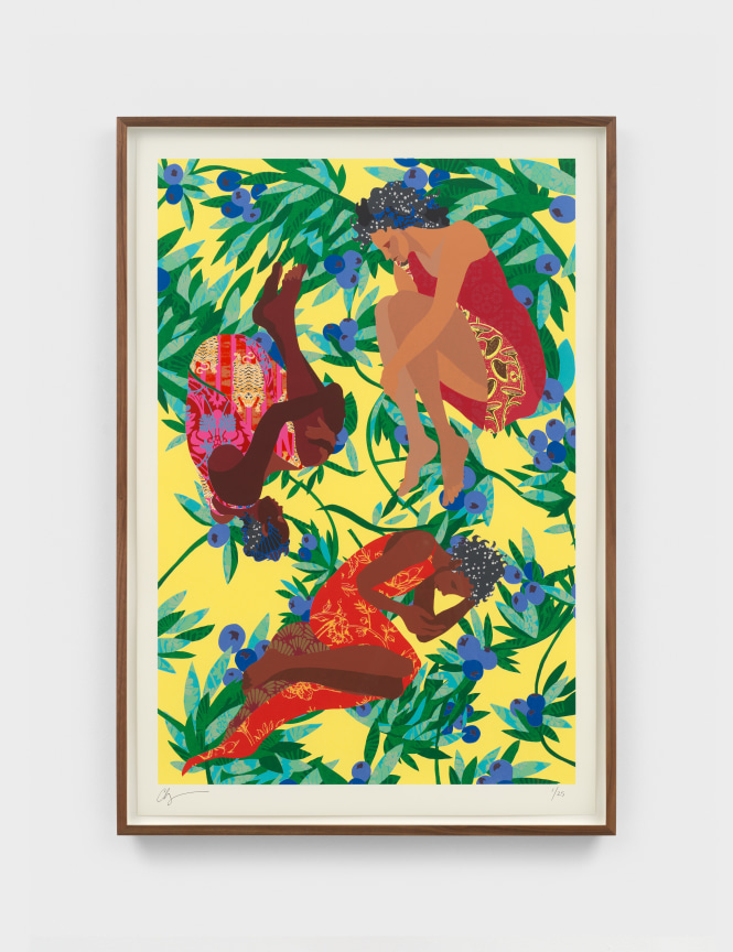 15 color screenprint on Arches 88 paper, 32 1/2 x 22 in / 82.5 x 55.9 cm (unframed)