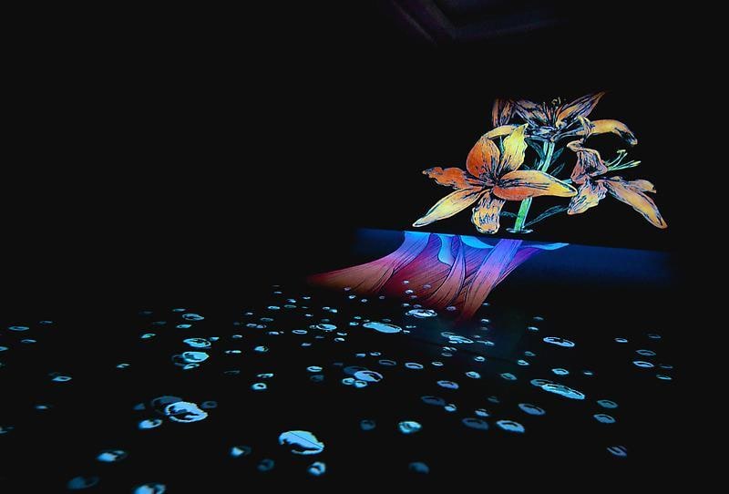 Still image of Tabaimo's Blow