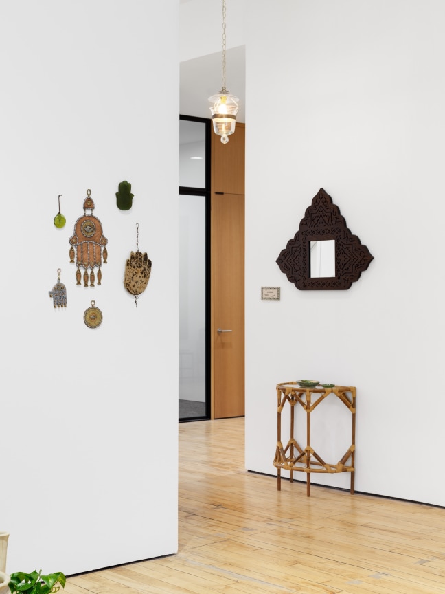 Installation View, Jordan Nassar, A Mountain Looms, James Cohan, 52 Walker Street, April 7 - May 10, 2023