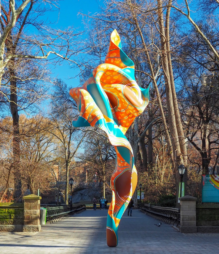 image of Yinka Shonibare's Wind Sculpture (SG) I, 2017