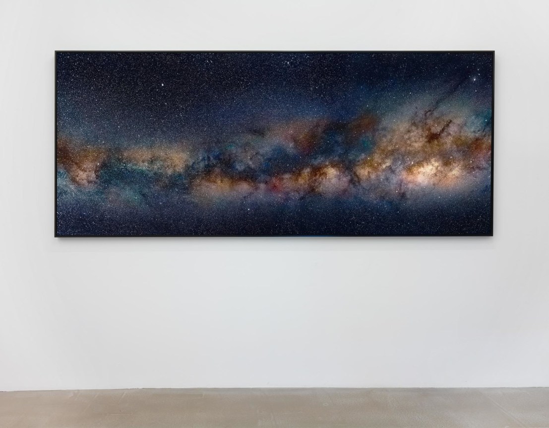 installation view of one artwork