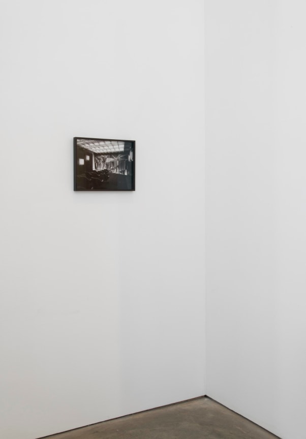 installation view of a photograph