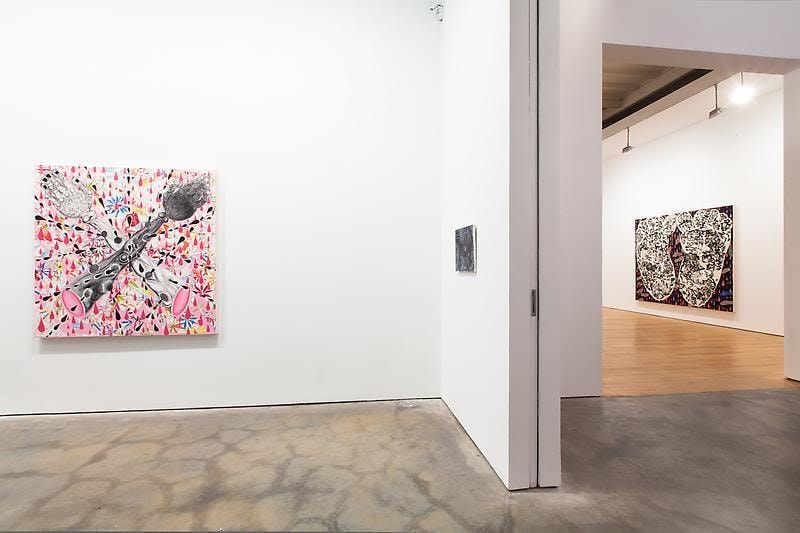 installation view of the gallery