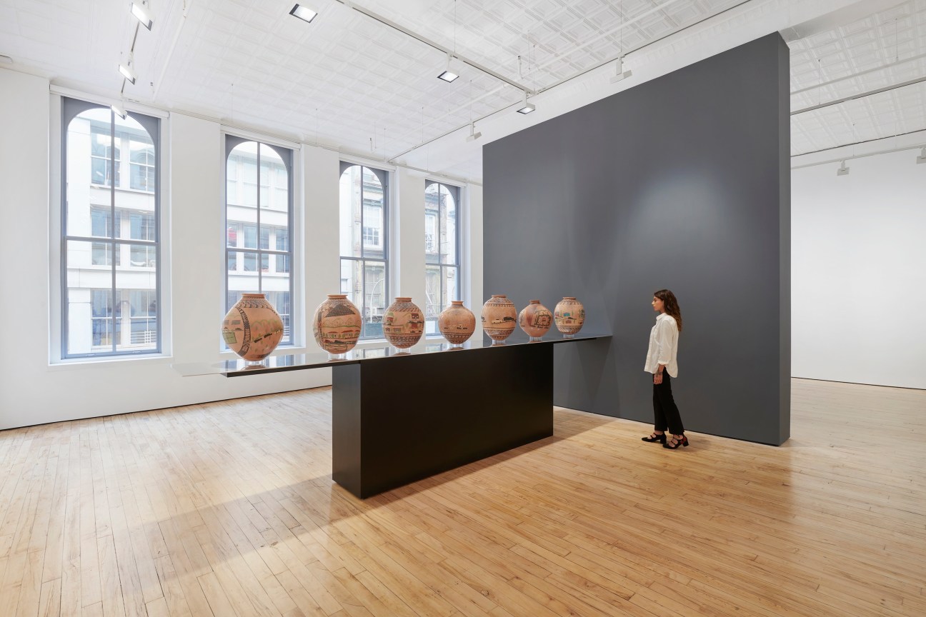 Installation view, Teresa Margolles,&nbsp;Lo que hemos perdido / What we lost,&nbsp;James Cohan, 52 Walker Street,&nbsp;October 15 - November 12, 2022.