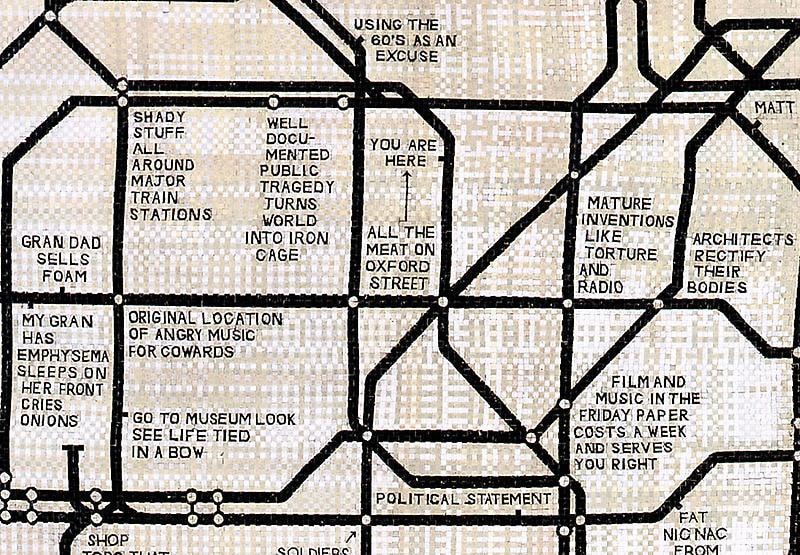 Detail of SIMON EVANS's Home Country, 2008-9