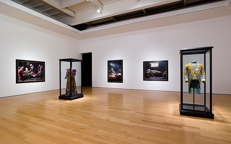 Installation view of the gallery