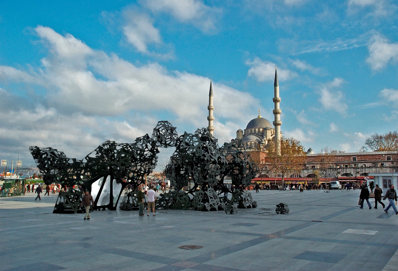 image of Matthew Ritchie's The Morning Line, 2008-2013