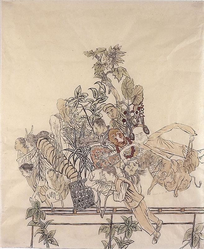 Image of Yun-Fei Ji's Sweeping Wind, 2009