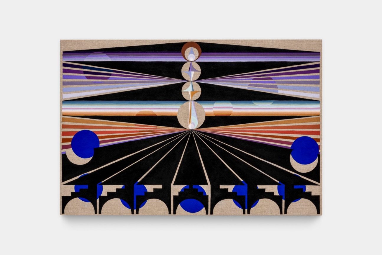 EAMON ORE-GIRON, Black Medallion XXVII, 2024