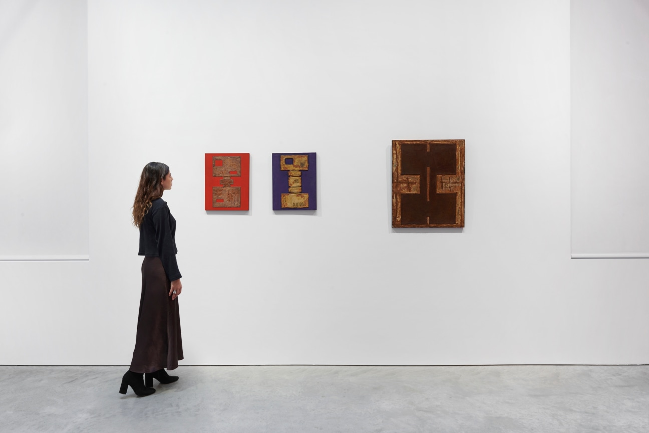 Installation view, Elsa Gramcko, The Invisible Plot of Things, James Cohan, 48 Walker Street, January 6 - February 15, 2023