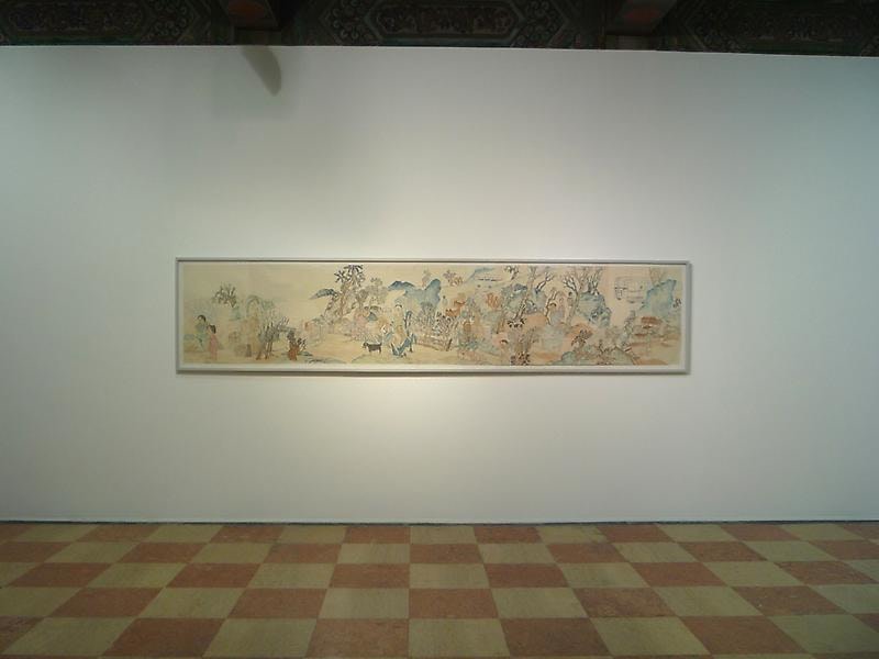 Installation view of Yun-Fei Ji's work