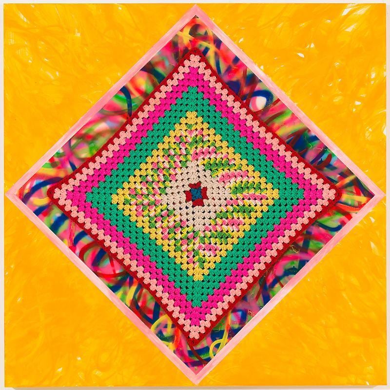 mixed media painting