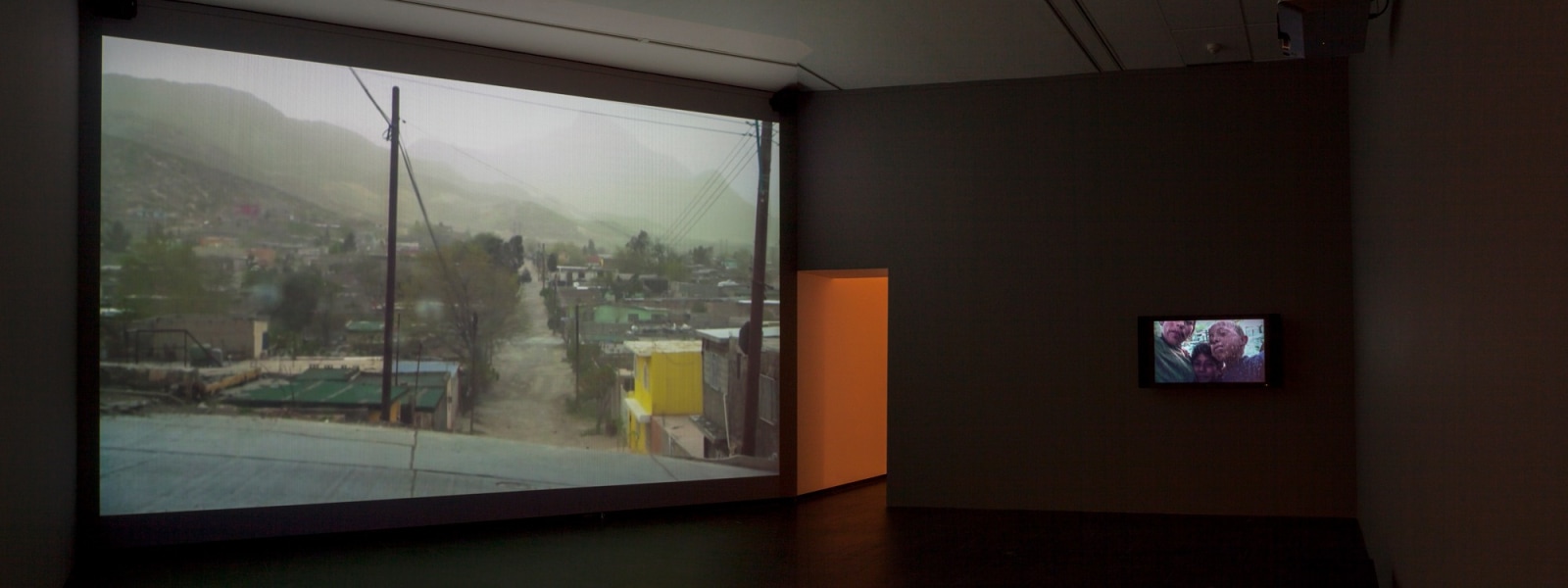 Installation view of teresa margolles' &iquest;C&oacute;mo salimos?&nbsp;(How do we leave?), 2010