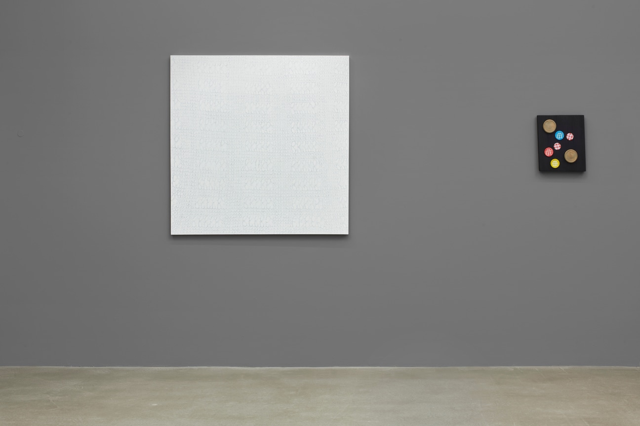 a white and brown artwork