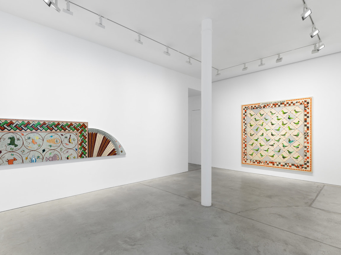 Installation View, Jordan Nassar, REVELATION,&nbsp;James Cohan, New York, NY, September 5 - October 4, 2025.
