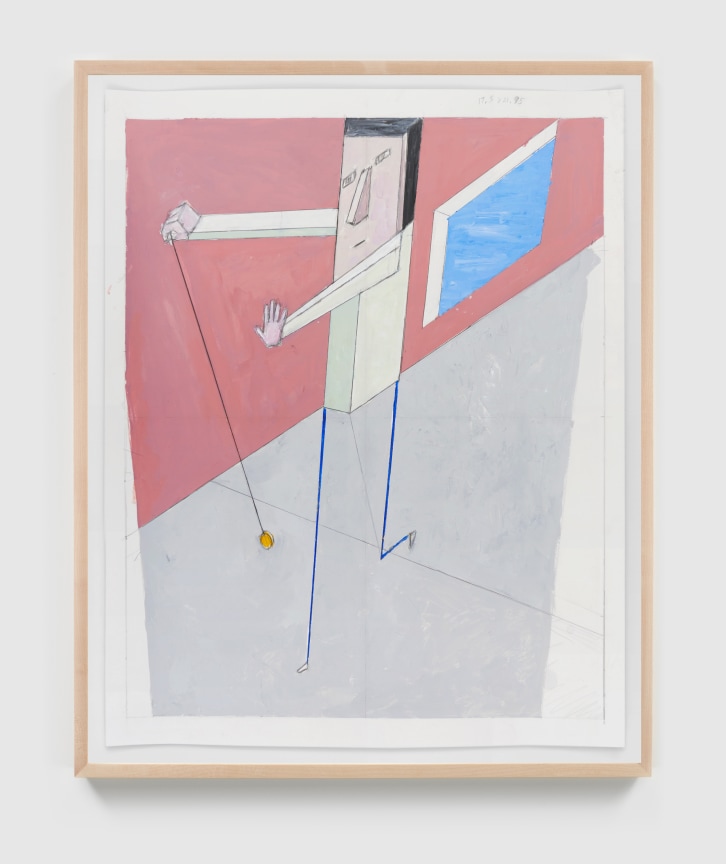 MERNET LARSEN Study for &quot;Yoyo&quot; (after El Lissitzky), 2021