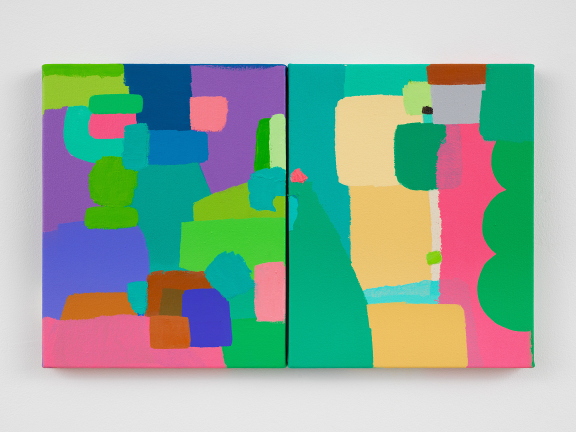 Oil and acrylic on canvas