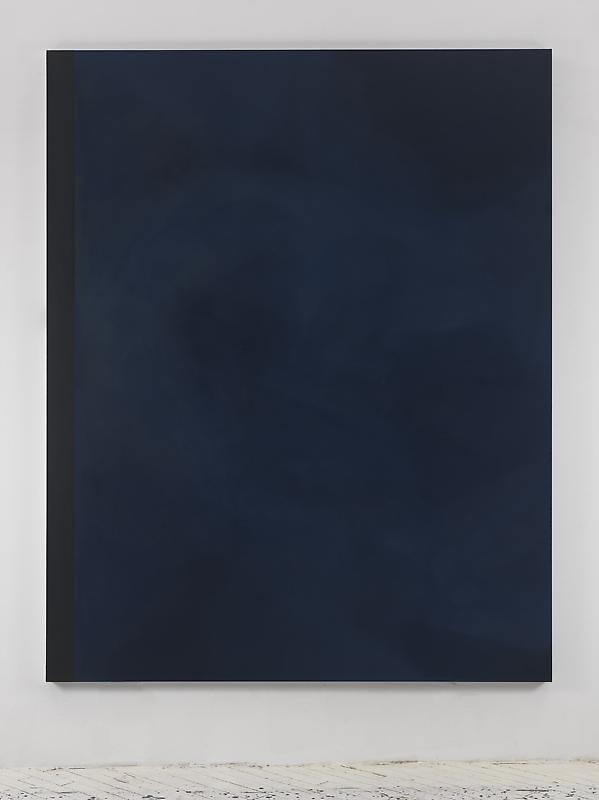 dark blue painting