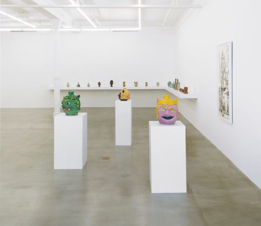 installation view of exhibition