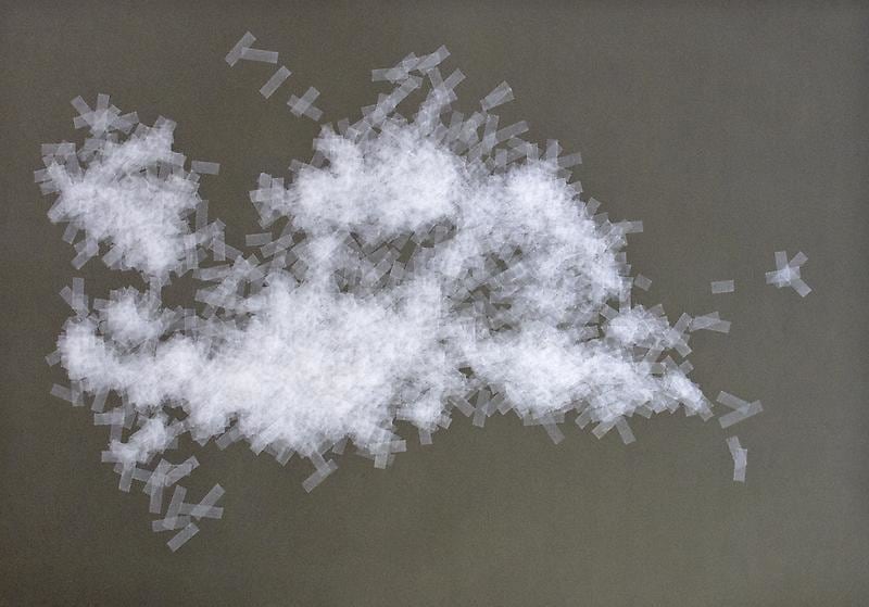 Image of SPENCER FINCH's Cloud (Giverny), 2013
