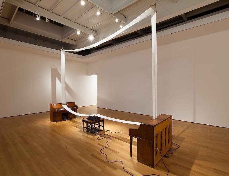 Installation image of a large artwork