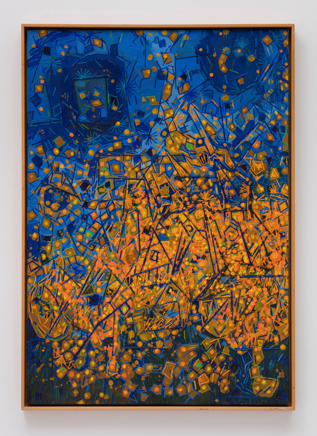 image of lee mullican's Entrance of the Entertainers,&nbsp;1967