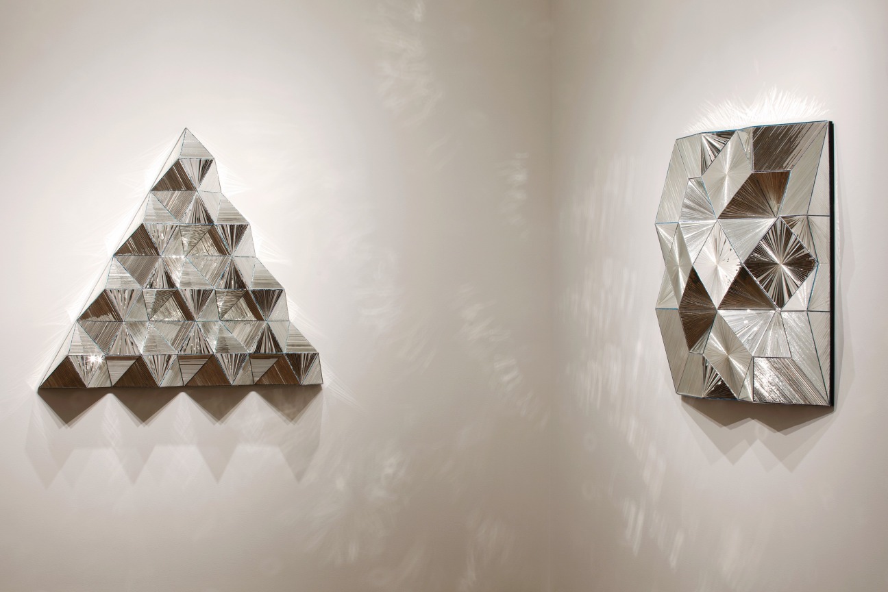 Installation view,&nbsp;Monir Shahroudy Farmanfarmaian: Infinite Possibility. Mirror Works and Drawings, 1974-2014, Chrysler Museum of Art, Norfolk, VA, March 16 - July 30, 2017