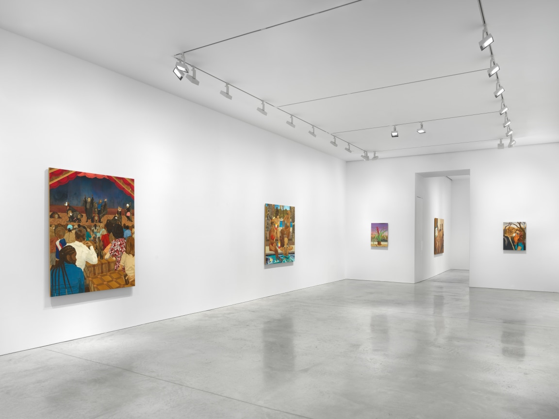 gallery view of several artworks