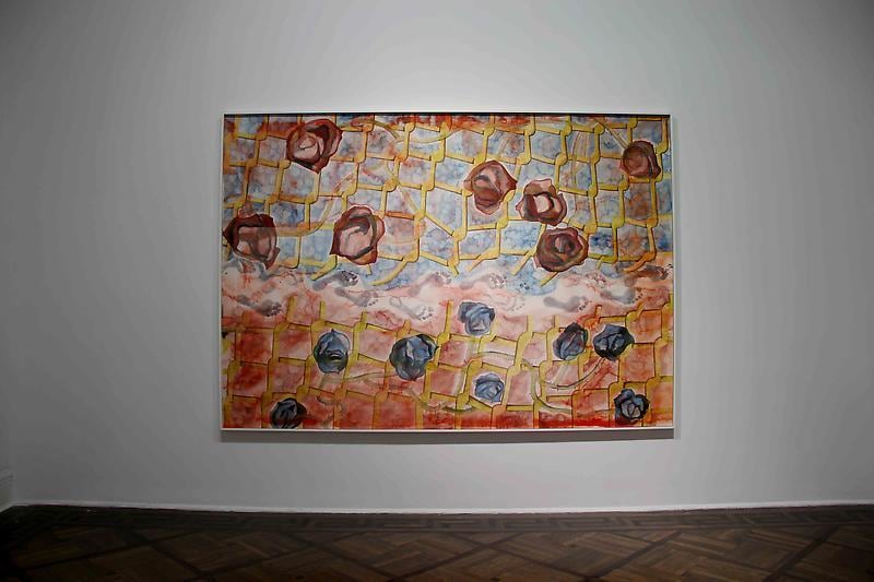 installation view of one artwork