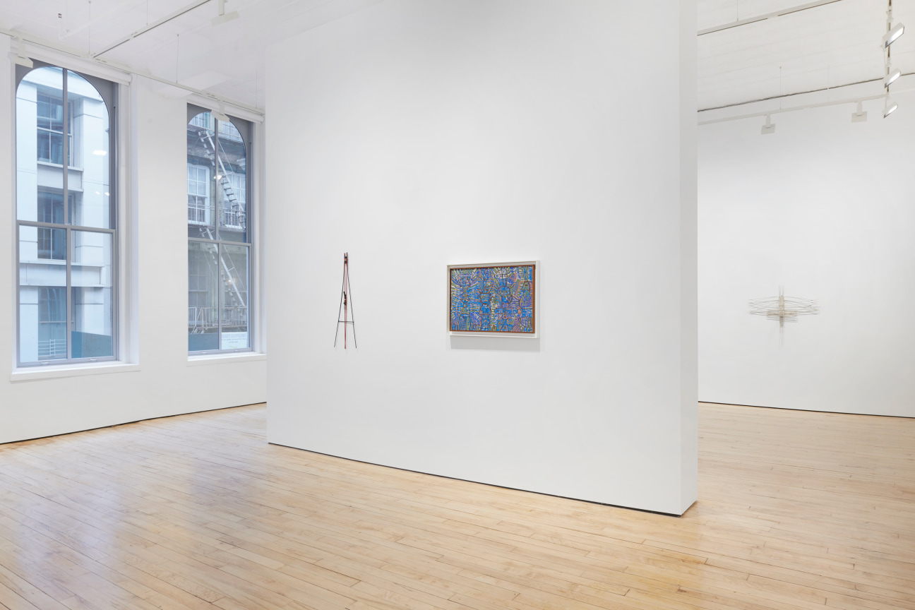Installation view, Lee Mullican,&nbsp;The Nest Revived, James Cohan, 52 Walker Street, January 12 - February 25, 2023