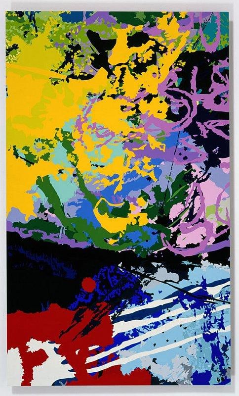 Image of INGRID CALAME's From #238 Drawing (Tracings up to the L.A. River placed in the Clark Telescope Dome, Lowell Observatory, Flagstaff, AZ), 2006