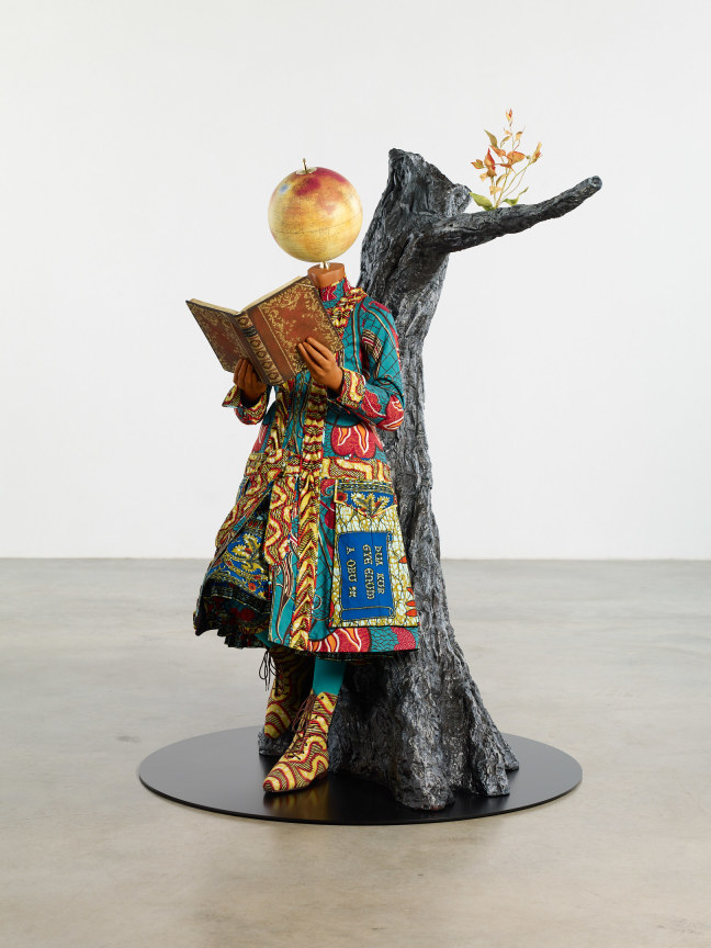 Image of YINKA SHONIBARE, CBE's Fire Kid (Girl), 2020