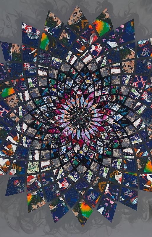 mandala collage