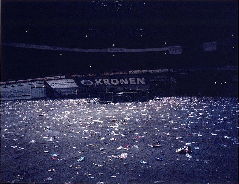 Image of WIM WENDERS's After a Concert by &quot;Die Toten Hosen&quot; at the Westfalen Stadium, Dortmund,&nbsp;2001