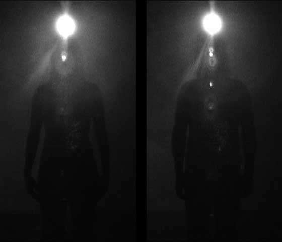 Still of BILL VIOLA's Bodies of Light, 2006