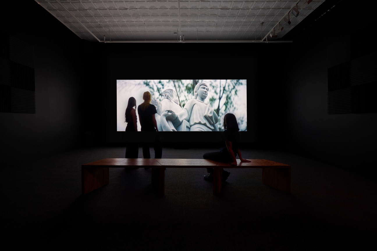 Installation view, Tuan Andrew Nguyen,&nbsp;Unburied Sounds,&nbsp;James Cohan, 52 Walker Street, April 12 - May 7, 2022